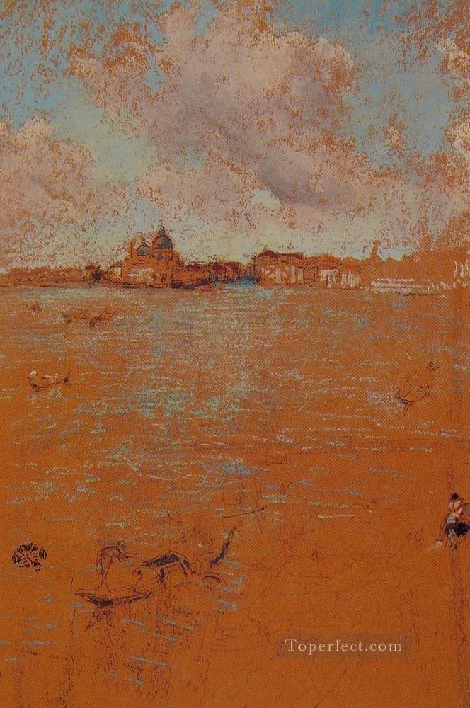 Venetian Scene James Abbott McNeill Whistler Venice Oil Paintings